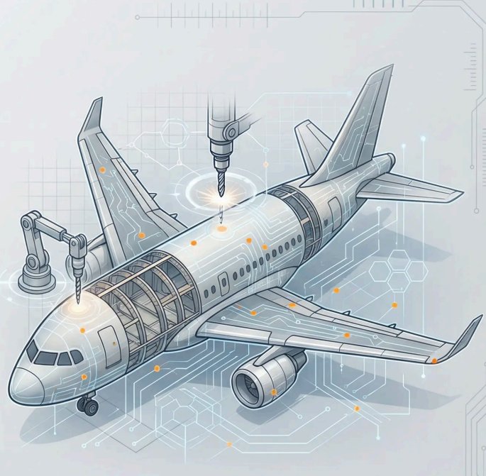 Aerospace manufacturing with sensor technology